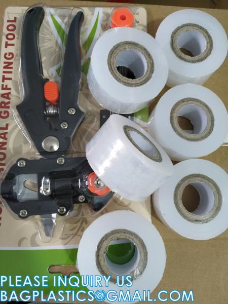 Grafting Tape, Each Roll 328 Feet, Stretchable Garden Grafting Tape, Self-Adhesive Plant Repair Tapes For Garden