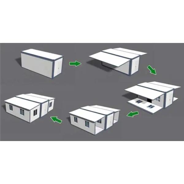 20 Foot Modular  Safe and Low Carbon Chinese Made Mobile Scalable and ultra Cheap Prefabricated Container Houses