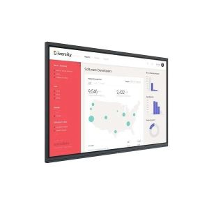 65 Inches 4K Interactive Touch Screen Whiteboard Wall Mounted for Education and Office