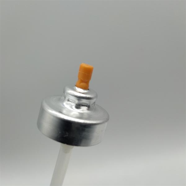 1 Inch Aerosol Spray Valve With Tinplate/ Aluminum Mounting Cup For Hair Color Sprays