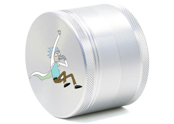 Aluminum Alloy 4 Layer Herb Grinder , 63mm Do Dry Week Marijuana Grass Grinder