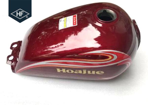 Standard Size GN125 Other Motorcycle Parts Custom Color Iron 9L Motorcycle Fuel Tank