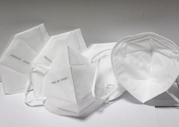 Soft Disposable Respirator Mask Easy Breathability Dual Fixed Strap