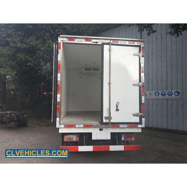 ISUZU ELF Refrigerator Freezer Truck Crew Cab Diesel Light Duty