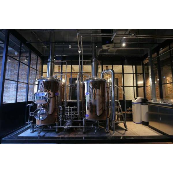 Micro planta home customizável do equipamento da fabricação de cerveja do ofício cervejaria de 500 litros