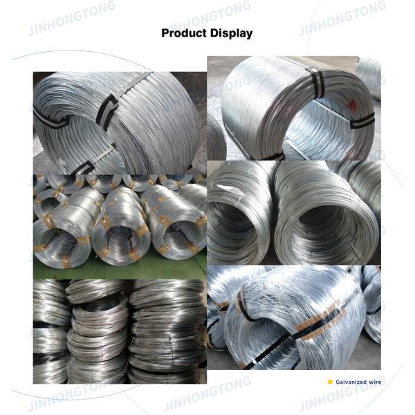 Coil Diameter 0.38-4mm Galvanized Wire for Supply Protective Construction Hot-dip Q195 Low Carbon Steel Iron Wire Gi Wire 16 Gauge