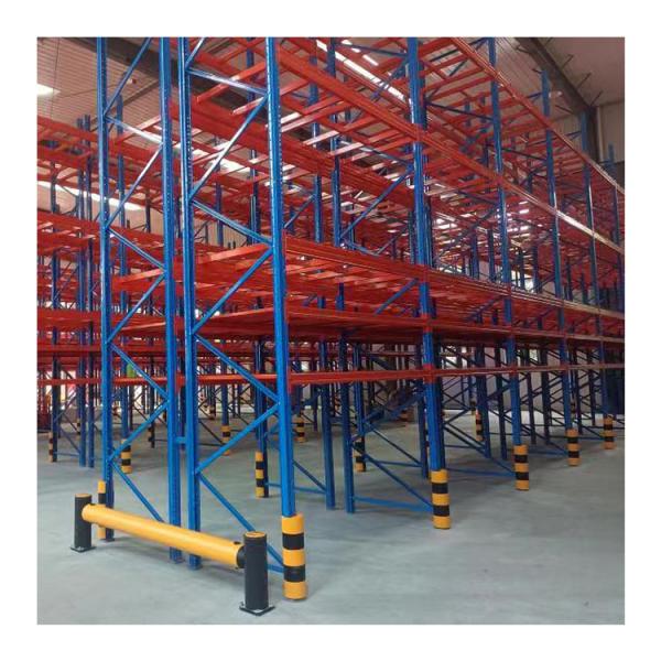 Durable Selective Pallet Racking , Industrial Heavy Duty Steel Storage Racks