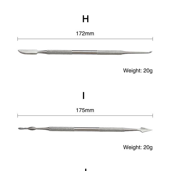 воск нержавеющей стали 12пкс высекая инструменты 20*12км для стоматологии