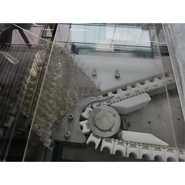 PLC Controlled Adjustable Ampoule Washer High Speed Ampoule Washing Equipment For Sterile