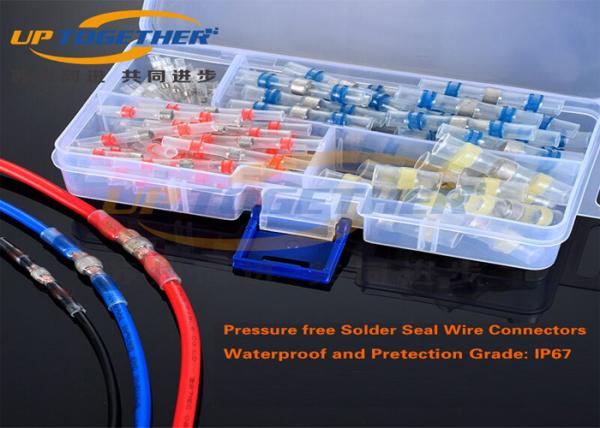 One Piece Waterproof Solder Seal Wire Connectors XHDRS - 1 White Series
