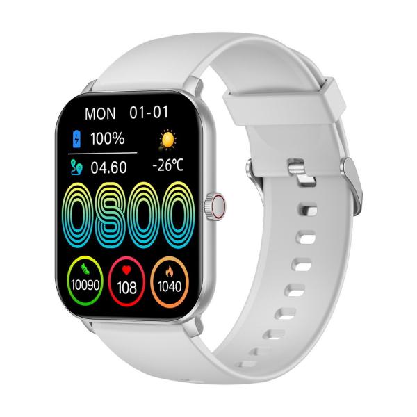 KW105PRO-M Sleek Smart Watch IP68 Waterproof TFT Display Smartwatch