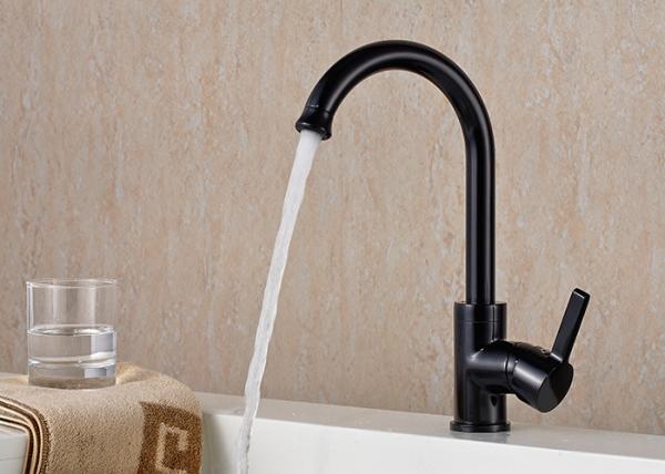 Black UPC Save Water Sprayer Head Kitchen Faucets ROVATE Single Hole