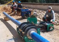 máquina 6.25kw da solda por fusão da extremidade do Hdpe da tubulação de 355mm