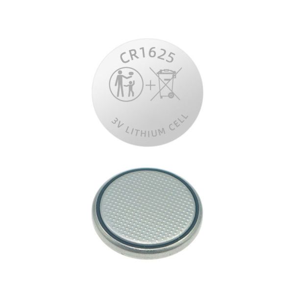 CR1625 3V 80mAh Lithium Coin Battery Non-Rechargeable Button Cell for Car Remote Key Fob Watch Calculator Electronic Devices