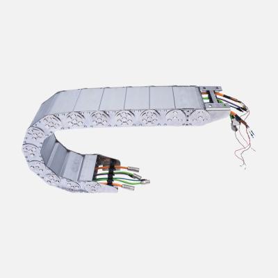 High Strength Flexible Metal Cable Drag Chain For Industrial Smooth Cable Movement