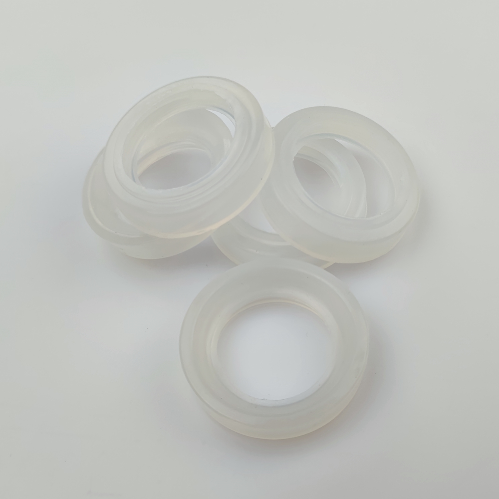 Transparent Custom Silicone Gaskets Customized Logo Made Rubber Gaskets