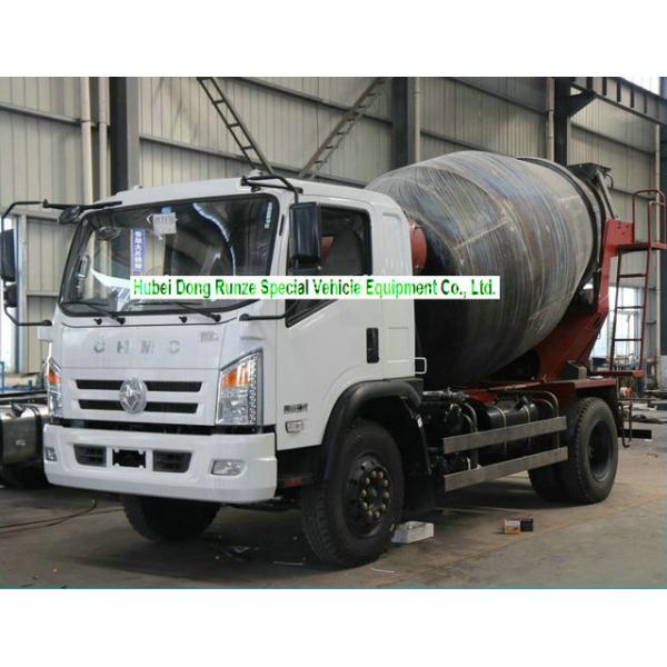 Huyndai Nanjun Industrial Concrete Mixer Truck 6cbm 6120 X 2200 X 2600mm