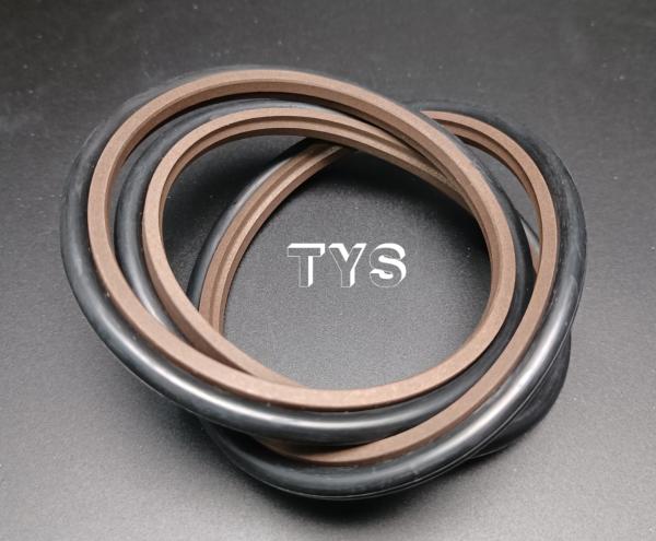 90.5*75*6.1 hbts  black&brown seal hbts hydraulic rod seal free china manufactur hydraul HIGH PERFORMANCEc buffer