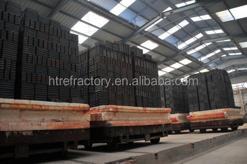 Кирпич из карбида кремния SiC для защиты от эрозии в печи для переработки меди