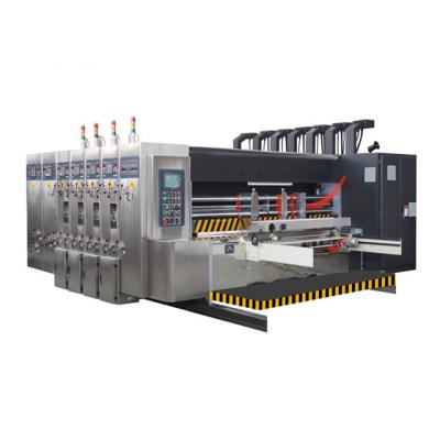 2 Colors Flexo Printer Slotter Die Cutter Automatic Carton Machine Easy Operation