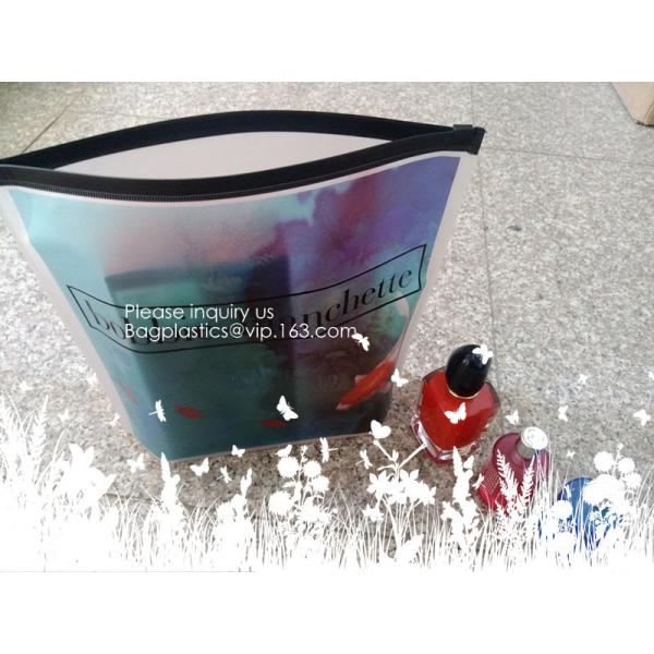 Makeup Bag Organizer Pouches Small PVC Transparent Waterproof Makeup Bag Cosmetic Organizer Bag with Zipper