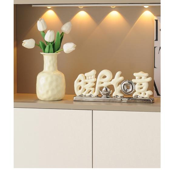 Tree Branch Double Tray Creative White Porcelain Bear Storage Decoration for Hallween