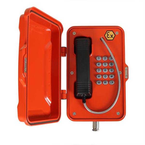 Montagem análoga industrial da coluna do telefone da área perigosa de VoIP