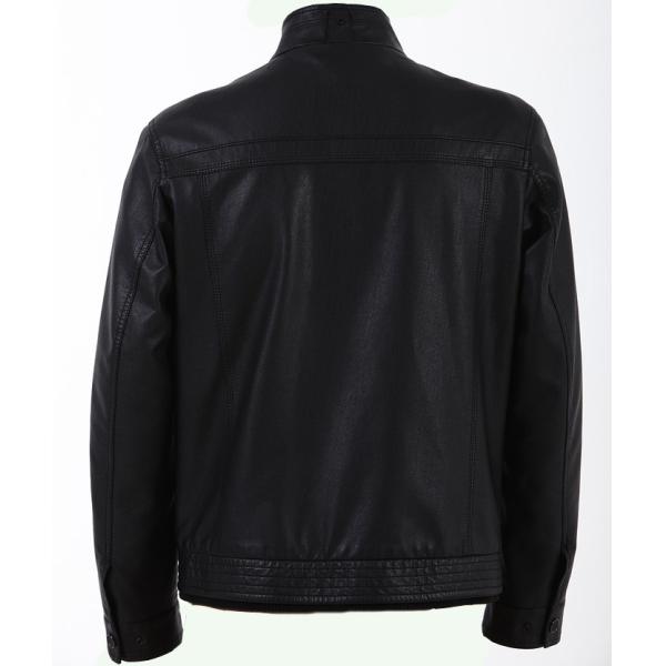 European Excelled, Stylish and Casual Black Mens Tall Designer PU Leather Jackets