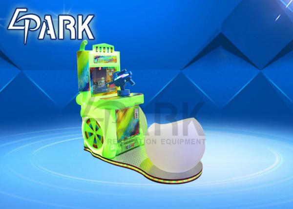 Yellow Amusement Game Machines / Smart Car Kids Ride National Driving Arcade Redemption Game Machine