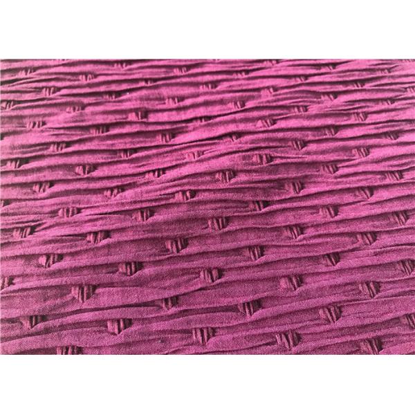 Yarn Repreve Nylon Stretch Fabric , Polyamide Woven Nylon Fabric For Yoga Wear