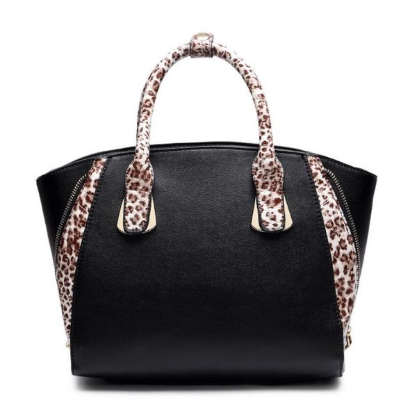 2016 spring new leisure leopard bat bag pu leather shoulder bag Mobile Messenger