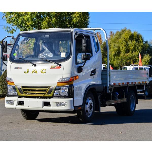 Customized Low Price  4X2 JAC Chassis Truck Van Trucks Cargo Van Truck With 3.37 Meter Cargo Boxes