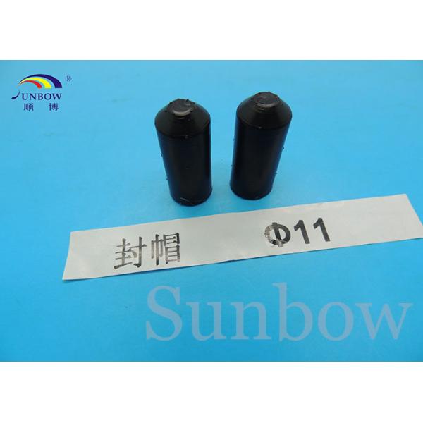 High Temp Adhesive Lined End Caps Cable Accessories for end of Wires