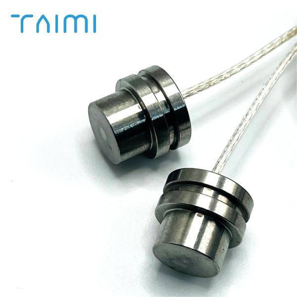 Smallest size 12mm All copper material high temperature resistance 130 degrees 1MHZ flow senosr Transducer