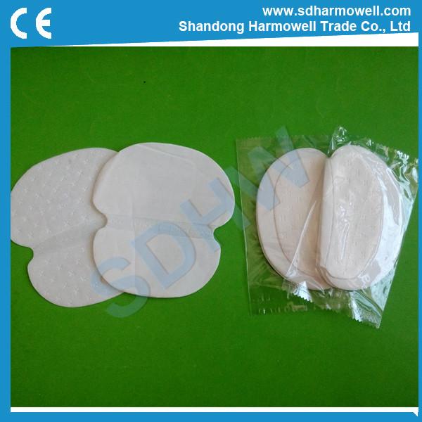 Hot sale disposable underarm sweat absorbent pad made in china