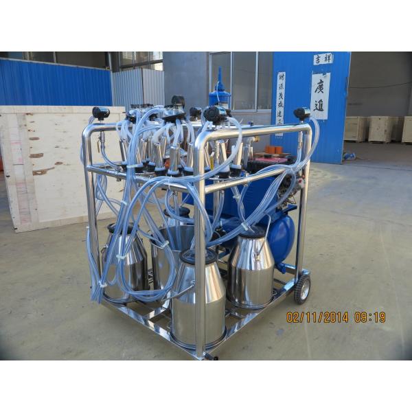 HL-JN03B Gasoline and Electric Motor Milking Machine with 4 Milking Bucket