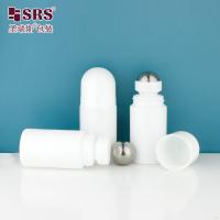 RPPC-60ML Bouchon de dôme Gel de soulagement de la douleur mignon Plastique écologique Certificat PCR Bouteille de massage à billes en acier à rouleaux