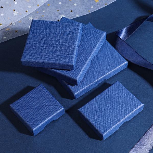 Заказ на заказ Custom Logo Printed Jewelry Box for Earrings Ring Necklace Bracelet (Заказ на заказ с напечатанным логотипом) Коробка для украшений для серёжек Кольцо Ожерелье