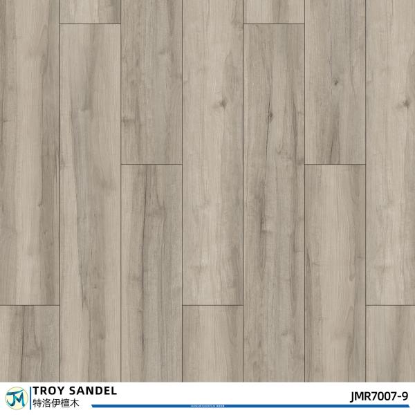 3.5mm  6.5 Mm 8mm Spc Stone Polymer Composite Tiles Commercial Waterproof