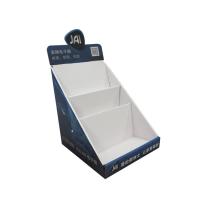 Impression faite sur commande élégante de compteur de dessus de table de carton de boîte de présentation de compteur de carton