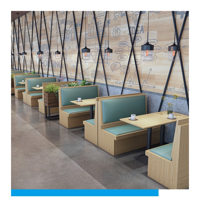 Nordic Dining Chairs Restaurant Furniture Reception Negotiation Coffee Leisure Table and Chair Set