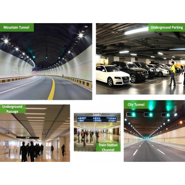 Водостойкие интегрированные модульные туннельные лампы 55w 75w 115w 150w для горных туннелей или подземных парковок