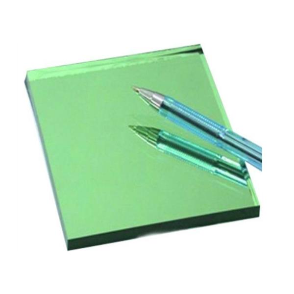 Tempered Dark Green Reflective Glass 4mm - 10mm Thickness For Apartment Block