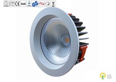 8 polegadas 6500lm Downlight bonde comercial para o shopping 4000K 50W
