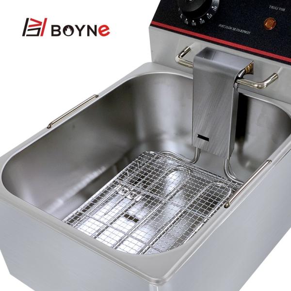 4L Electric Single Tank Open Fryer For Snack Bars Parties