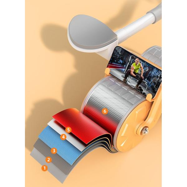 Arms Abdominal Roller Wheel Automatic Rebound