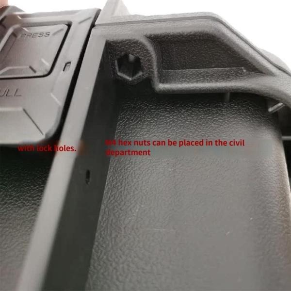 Casse de support en plastique dur de haute capacité IP67 étanche