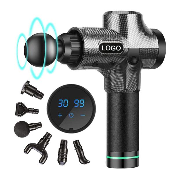 1800-3200r/Min Muscle Massage Gun LCD Screen 30 Speed Percussion Massager