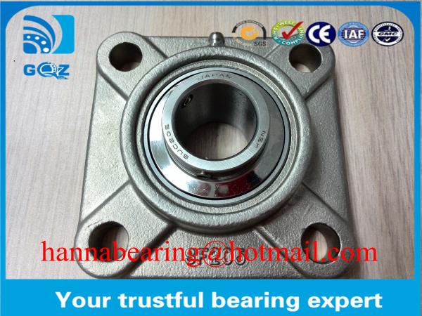 Shaft 40mm Square Flanged Housing UCF208  Pillow Block Four Bolt 40x130x51.2 mm