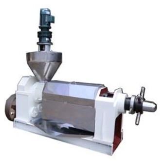 Hydraulic Cold Press Oil Machine , Edible Cooking Oil Making Machine 750-850kg/H